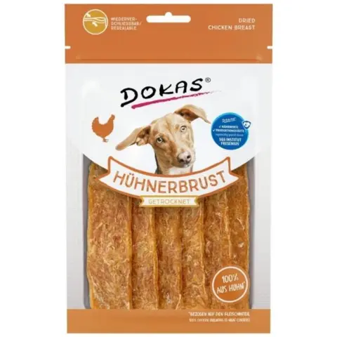 Dokas Tørret Kyllingebryst | 70g